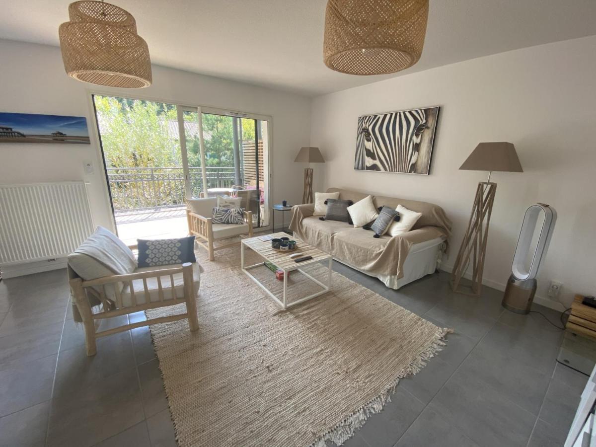 Charmant Appartement Pour 6 En Centre-Ville D'Arcachon Avec Terrasse, Parking Et Wifi - Fr-1-474-174 Zewnętrze zdjęcie