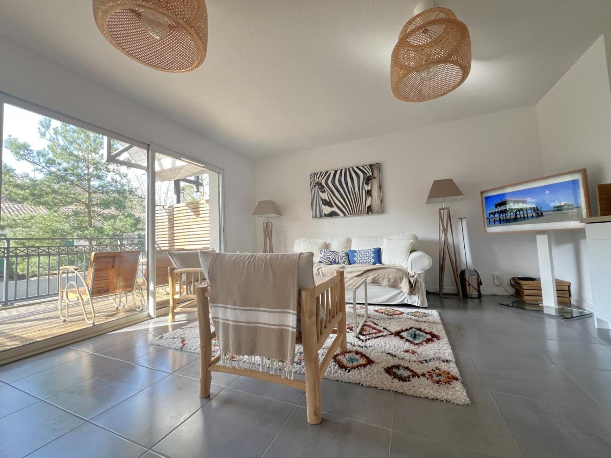 Charmant Appartement Pour 6 En Centre-Ville D'Arcachon Avec Terrasse, Parking Et Wifi - Fr-1-474-174 Zewnętrze zdjęcie